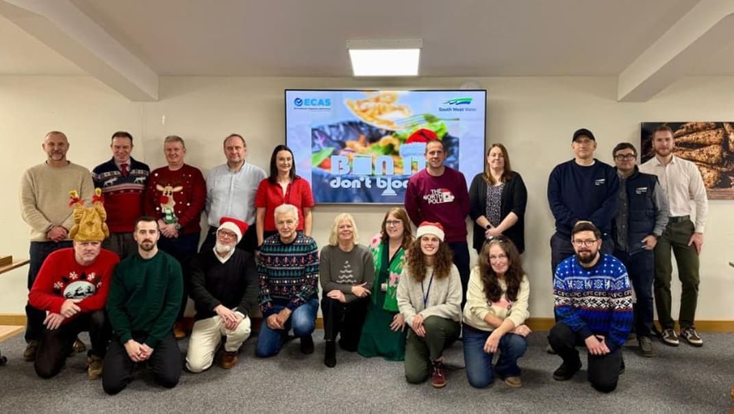 Have yourself a blockage-free Christmas: South West Water urges households and food businesses to keep fats out of sinks and drains- image