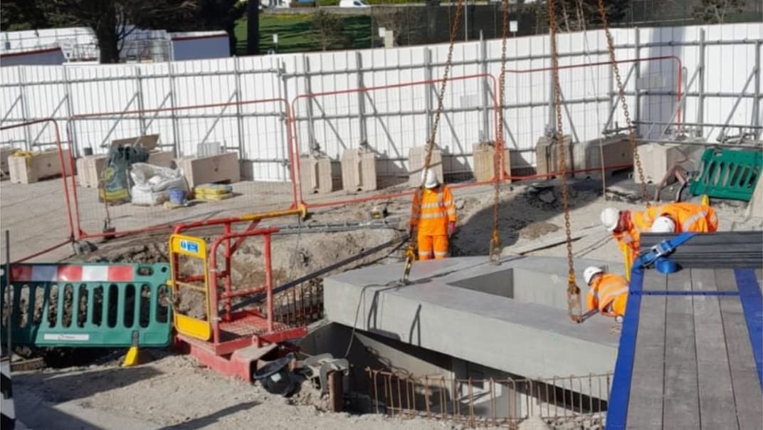 Works to install new storm tank to reduce storm overflows in Falmouth complete- image