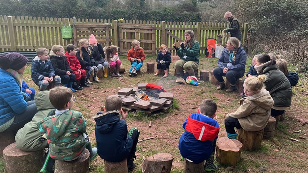 Devon Forest School flourishes thanks to support from South West Water’s Neighbourhood Fund- image