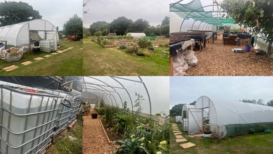 Supporting Devon charity’s project to harvest rainwater for community garden- image