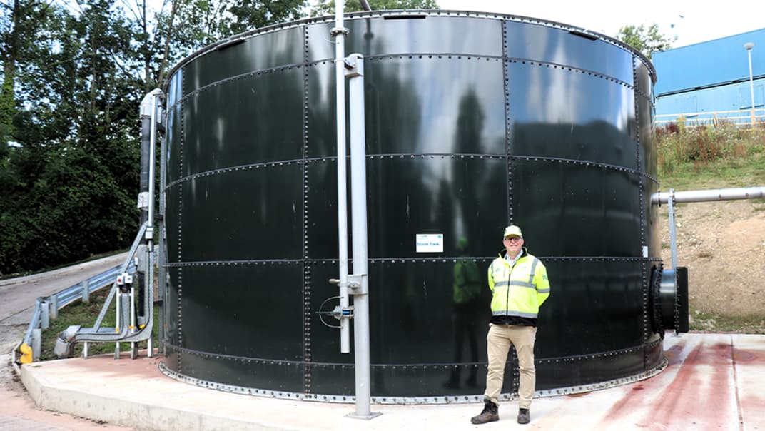 New storm storage is helping South West Water to reduce overflows in Yeoford- image