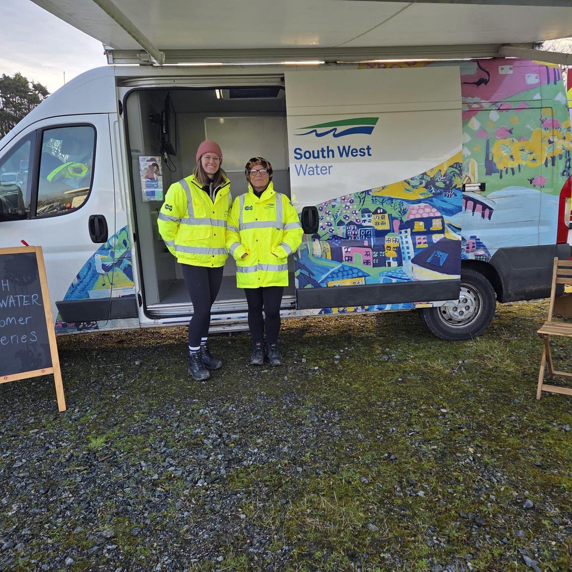 Team with the SWW Van