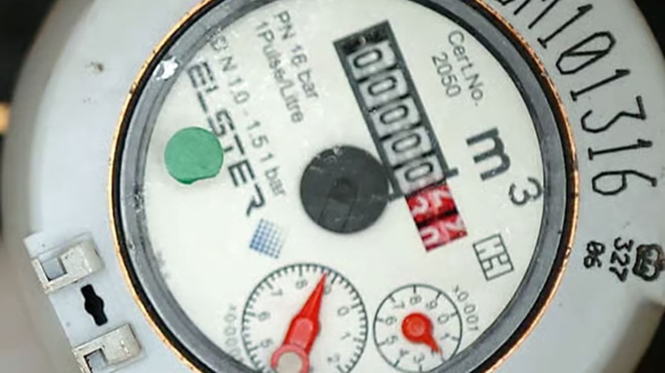 Water Meter close-up