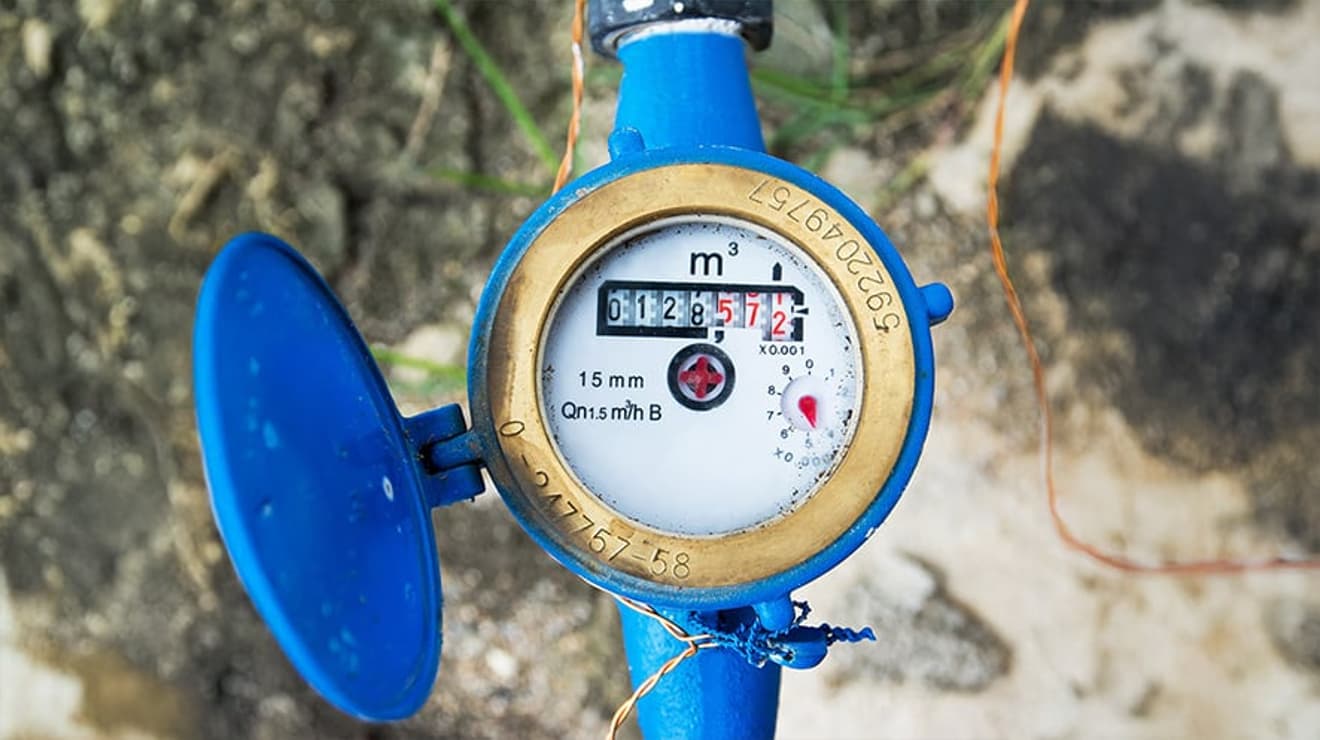 Image of a water meter