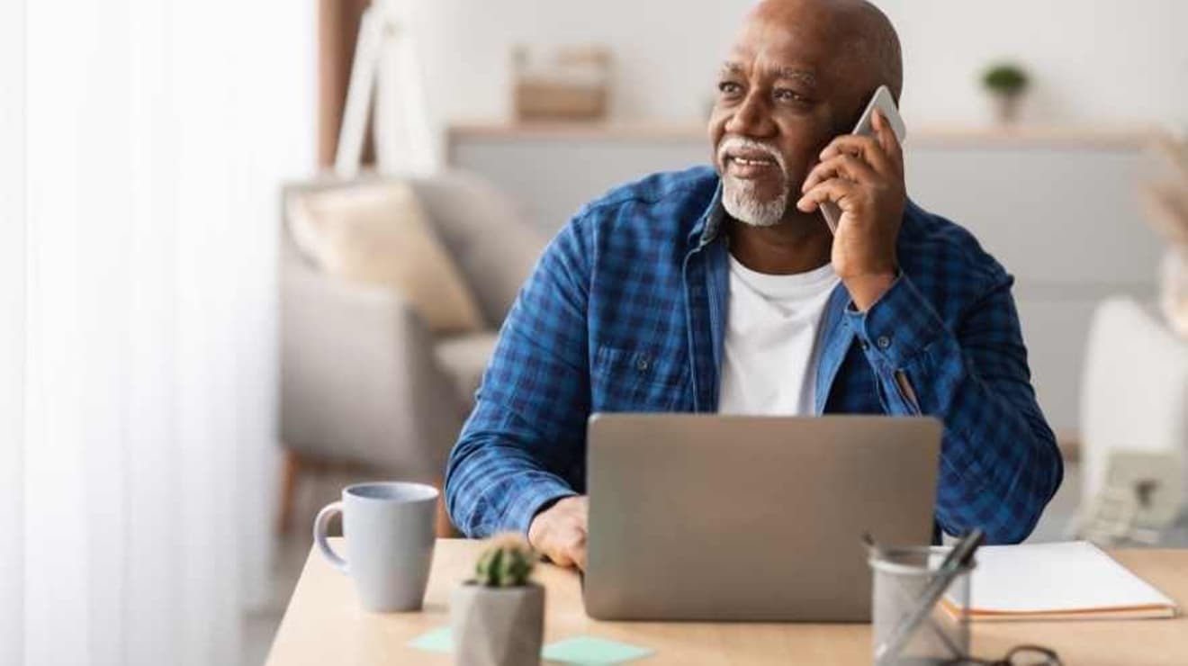 man calling the leak allowance phone line