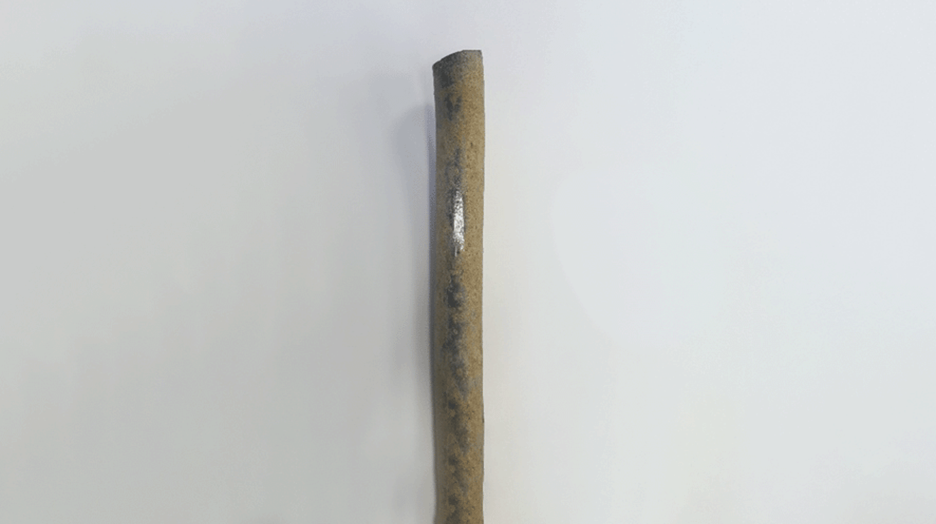 Picture of a lead pipe