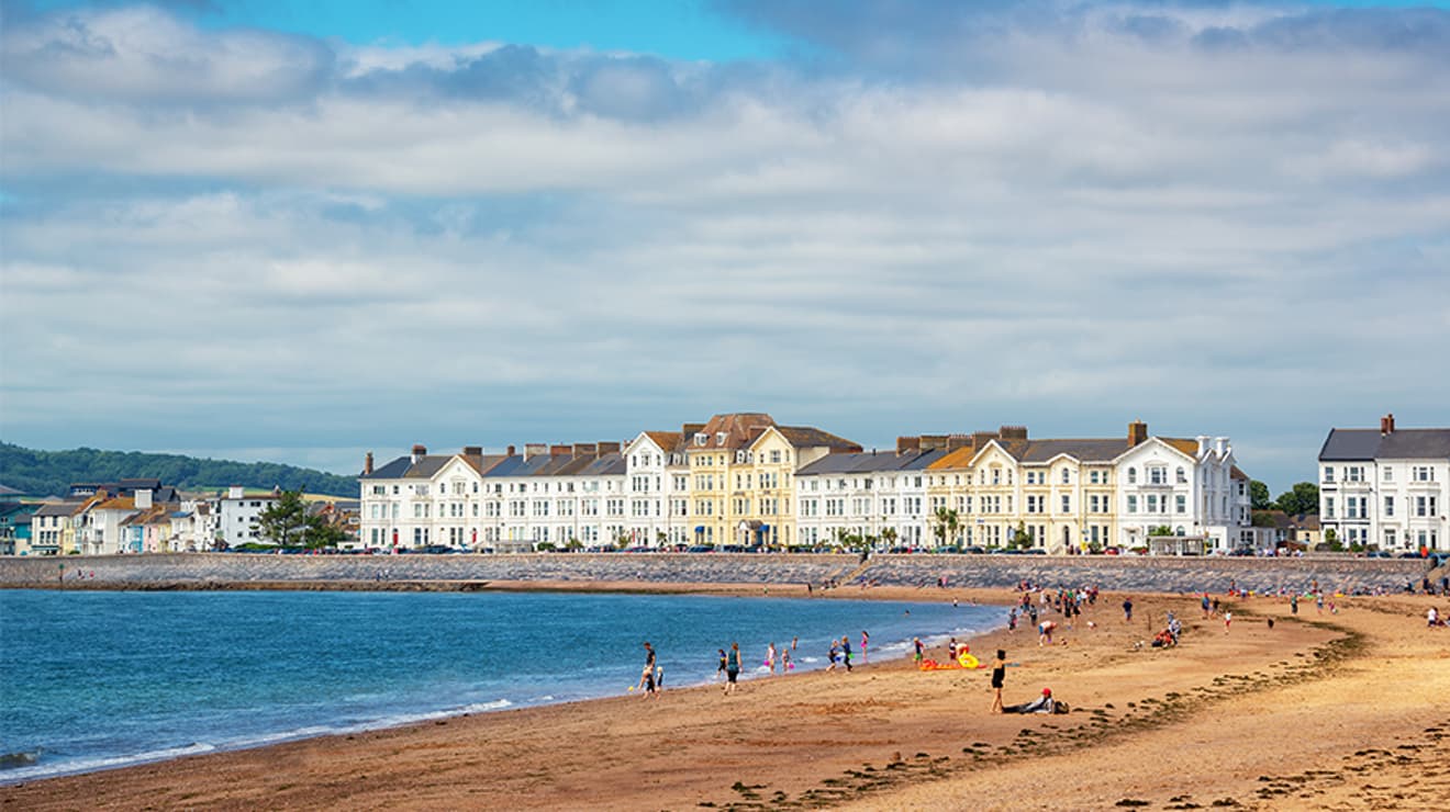 Exmouth beach