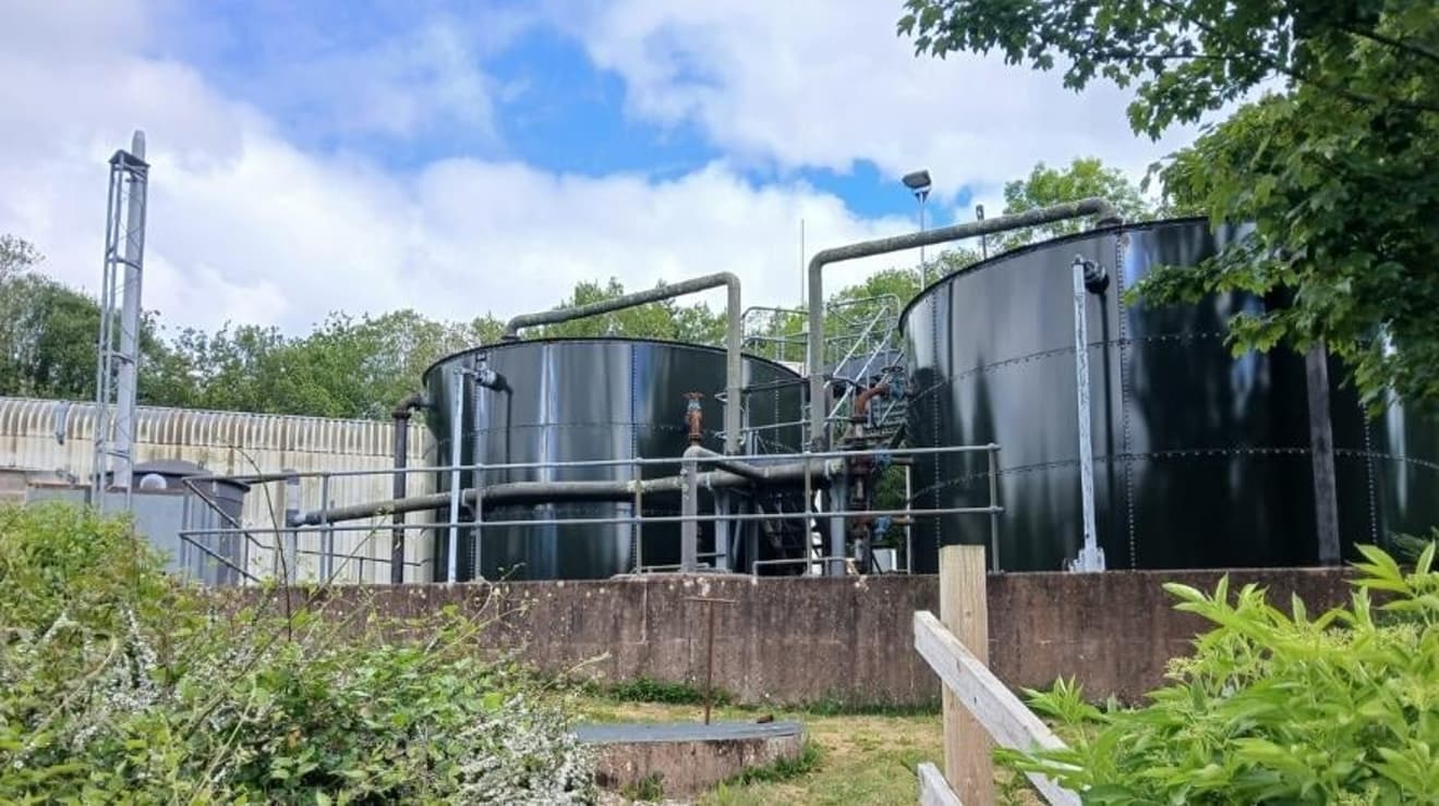 Uplyme sewage treatment works