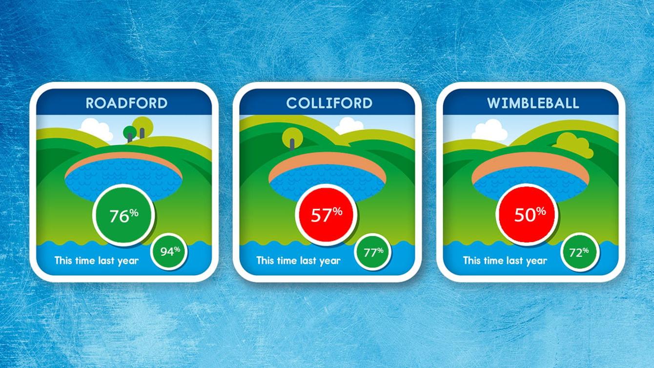 Reservoir levels image