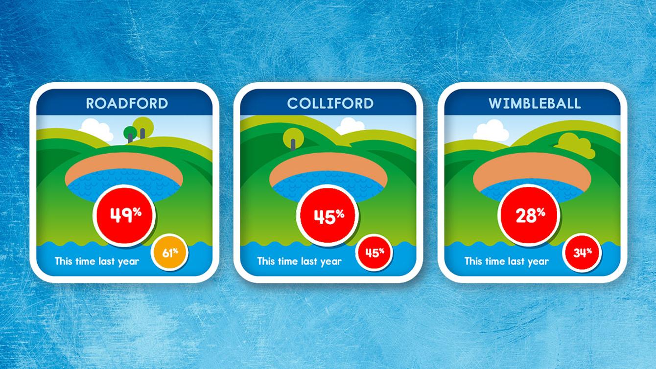 Reservoir levels image