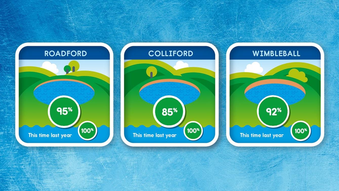 Reservoir levels image