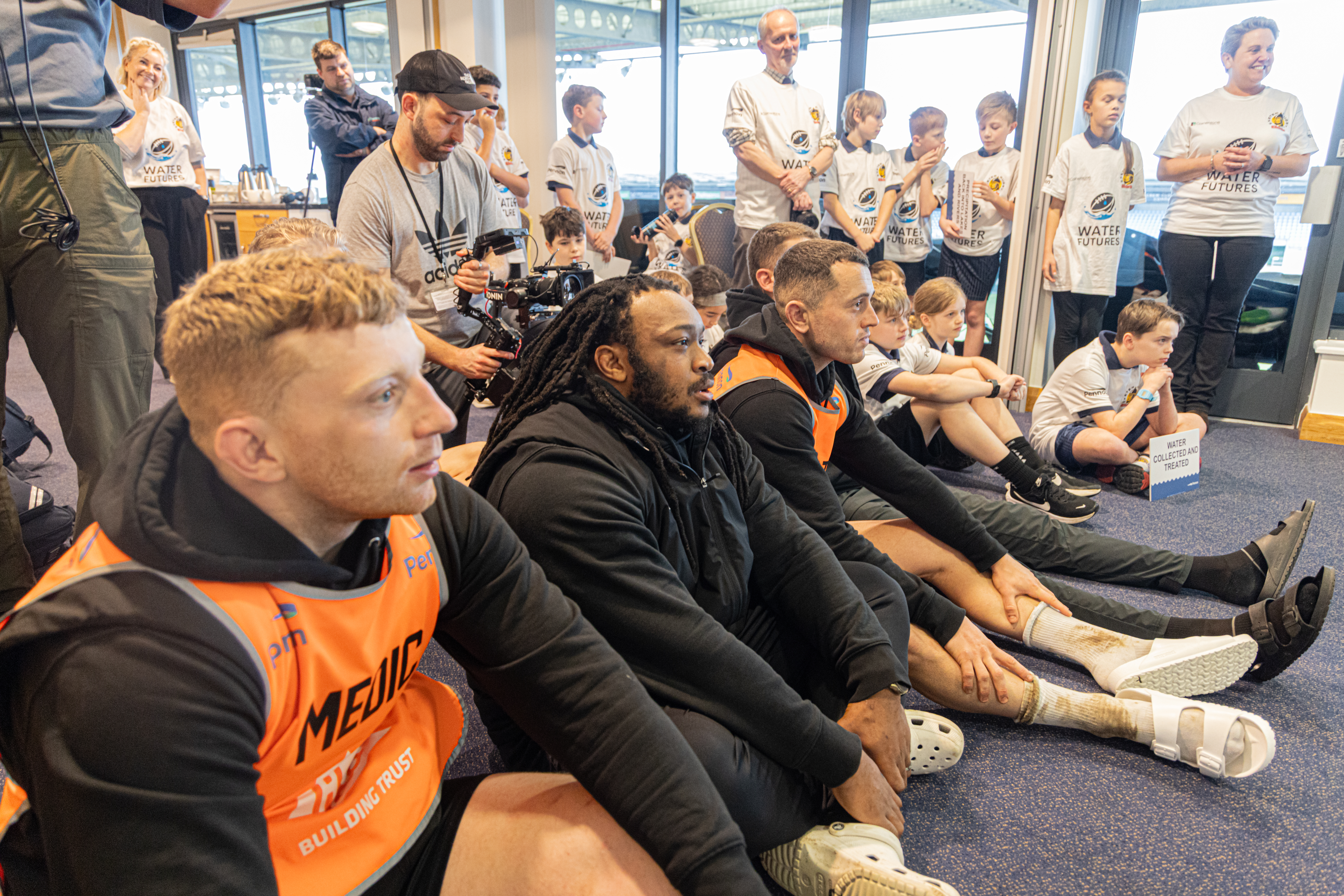 Exeter chief rugby players