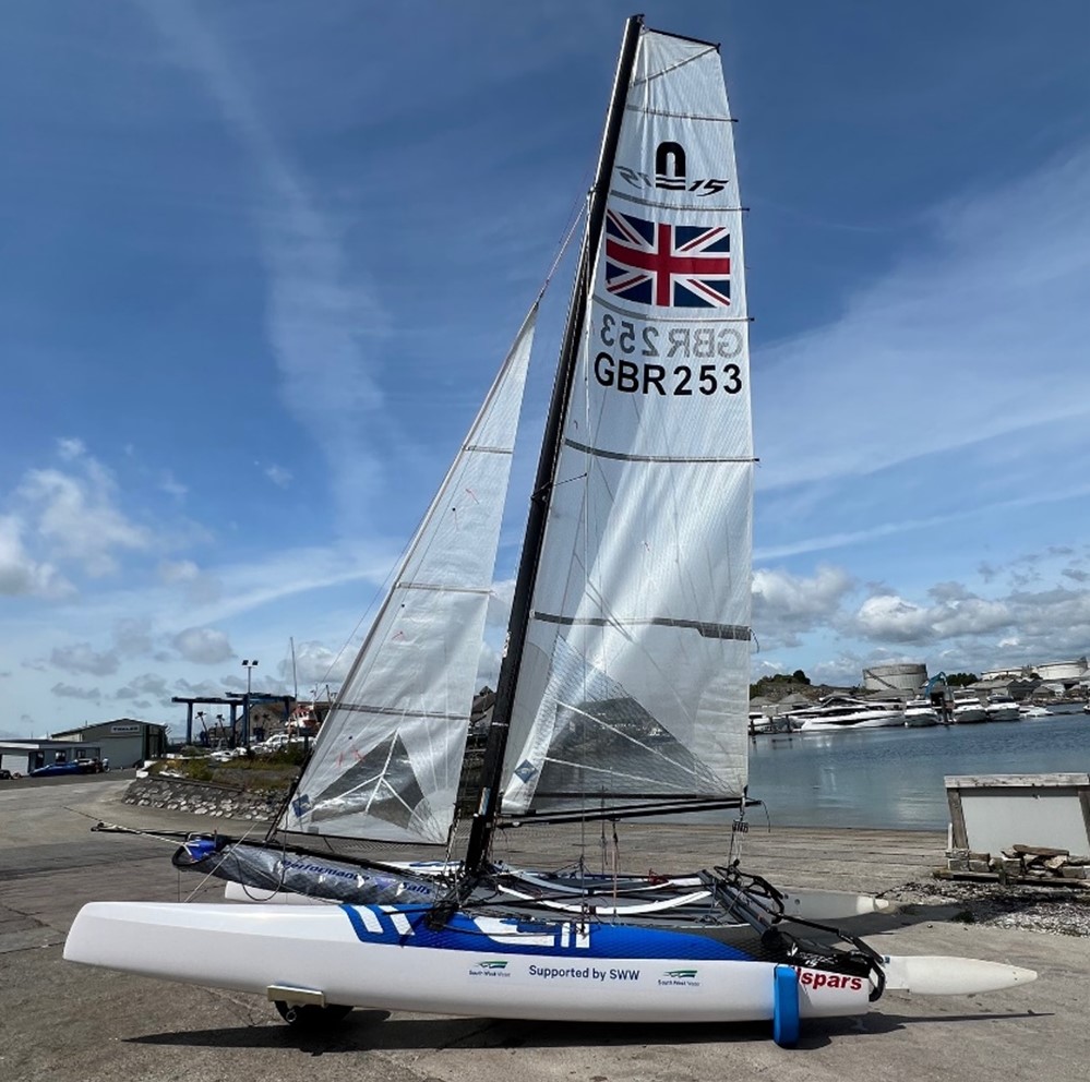 South West Water Branded Boat