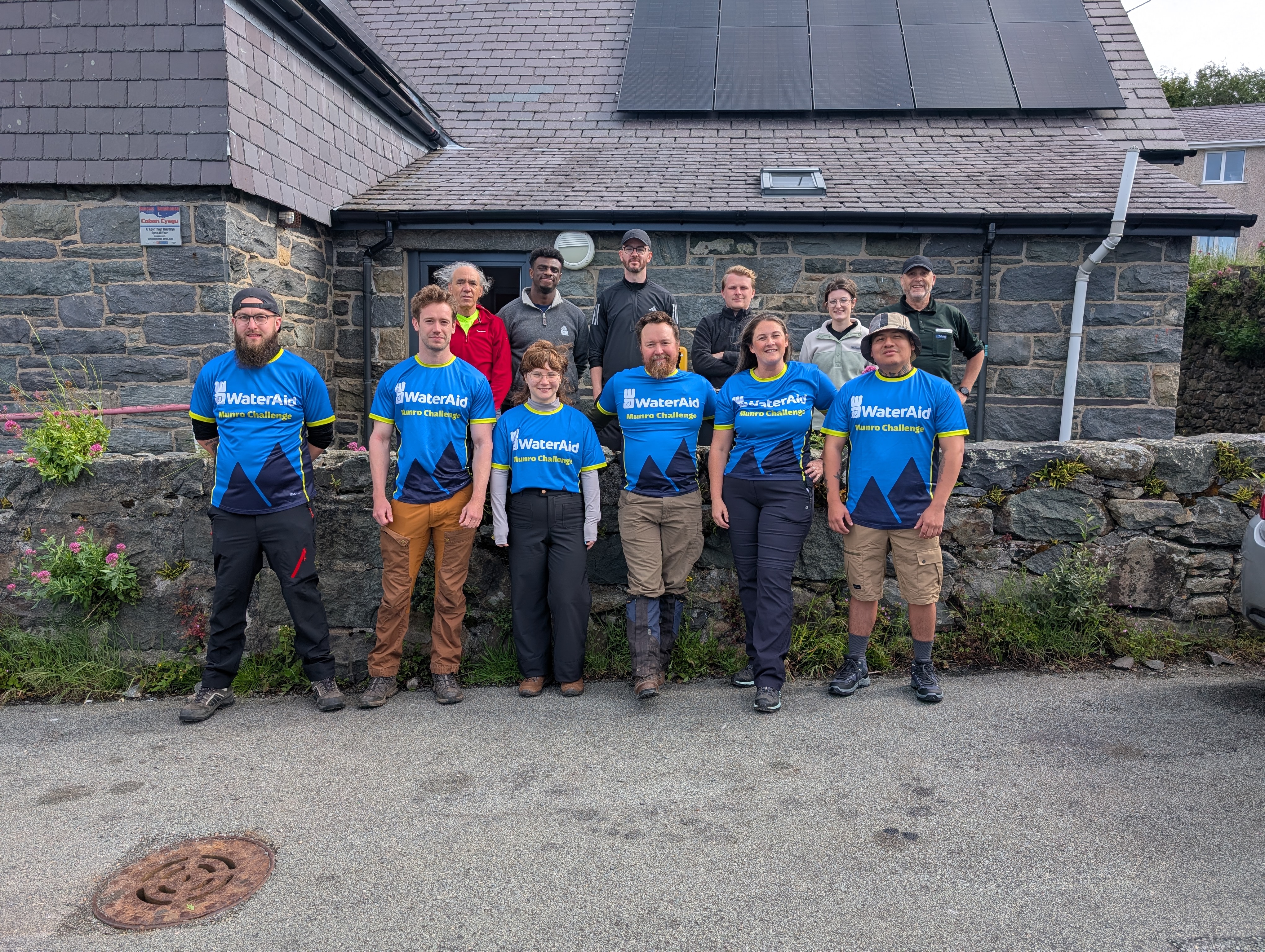 A group of hikers from South West Water