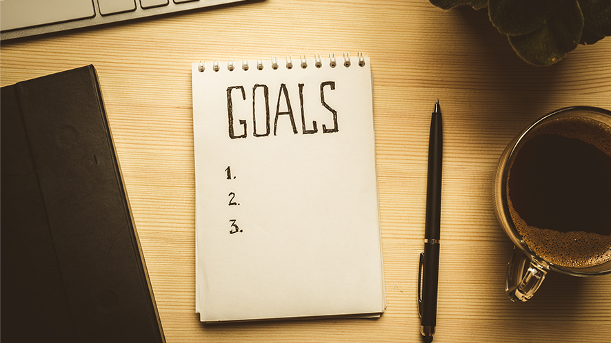goals notepad