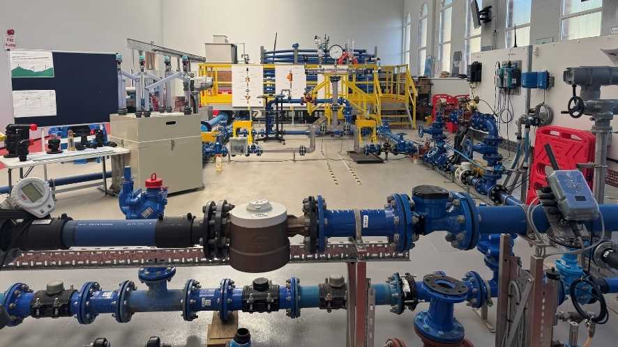 Test rig room at Pynes