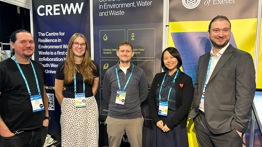 CREWW team and Global Water event