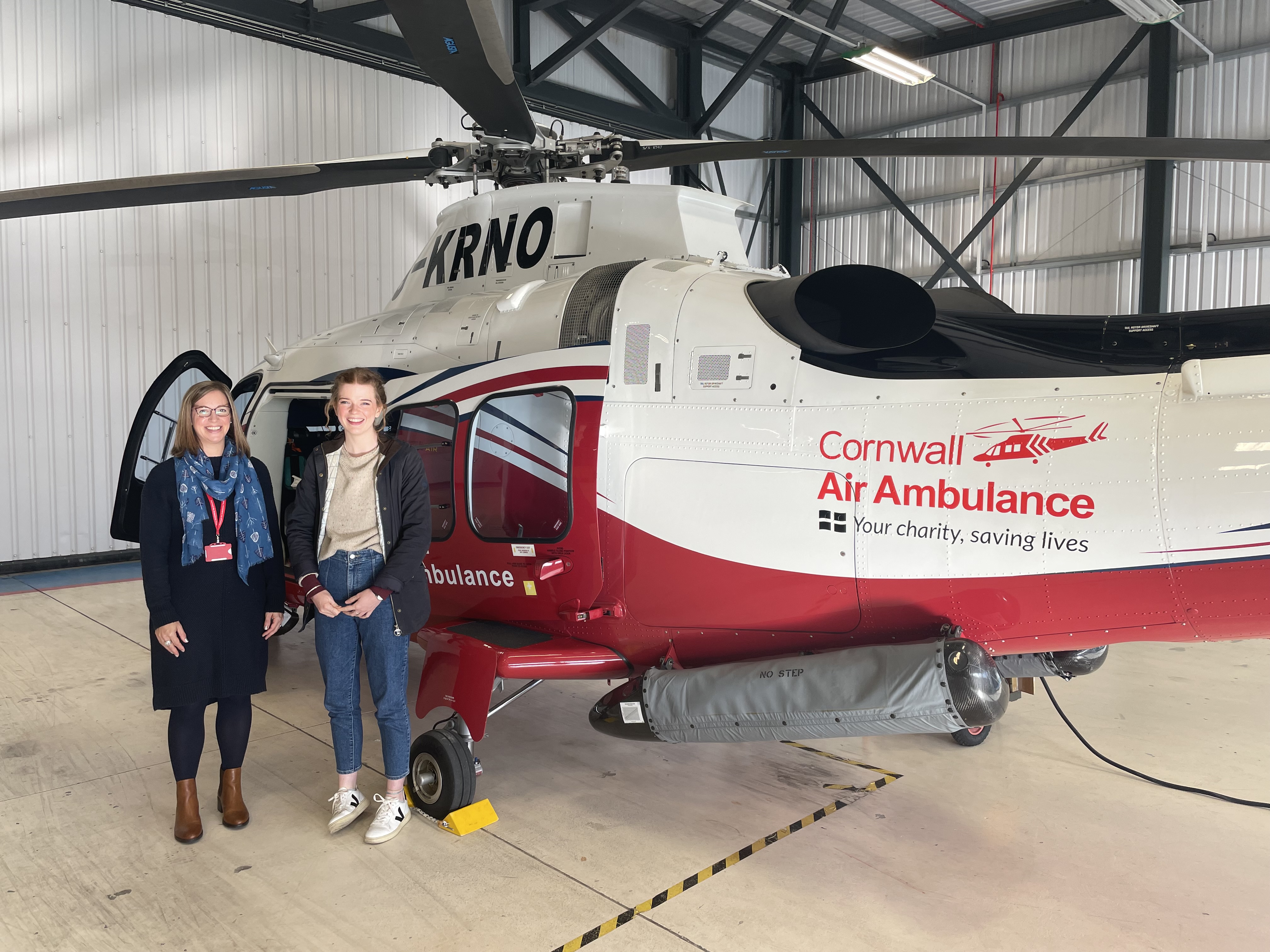 image of the air ambulance