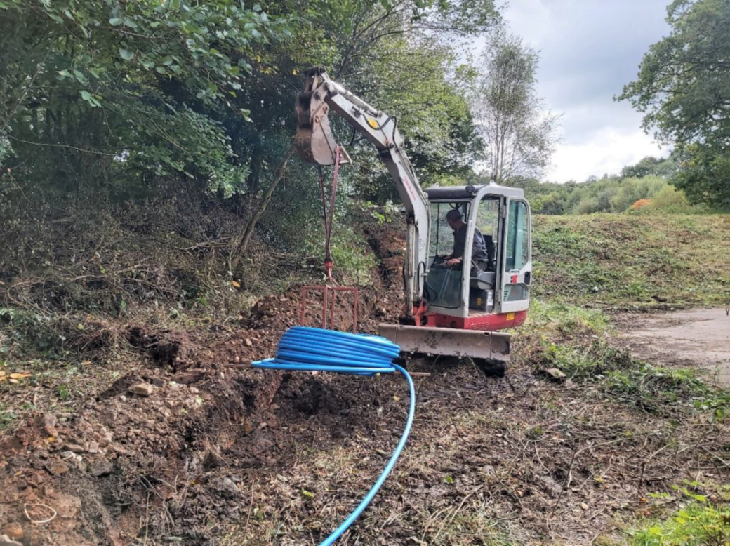 picture of a digger