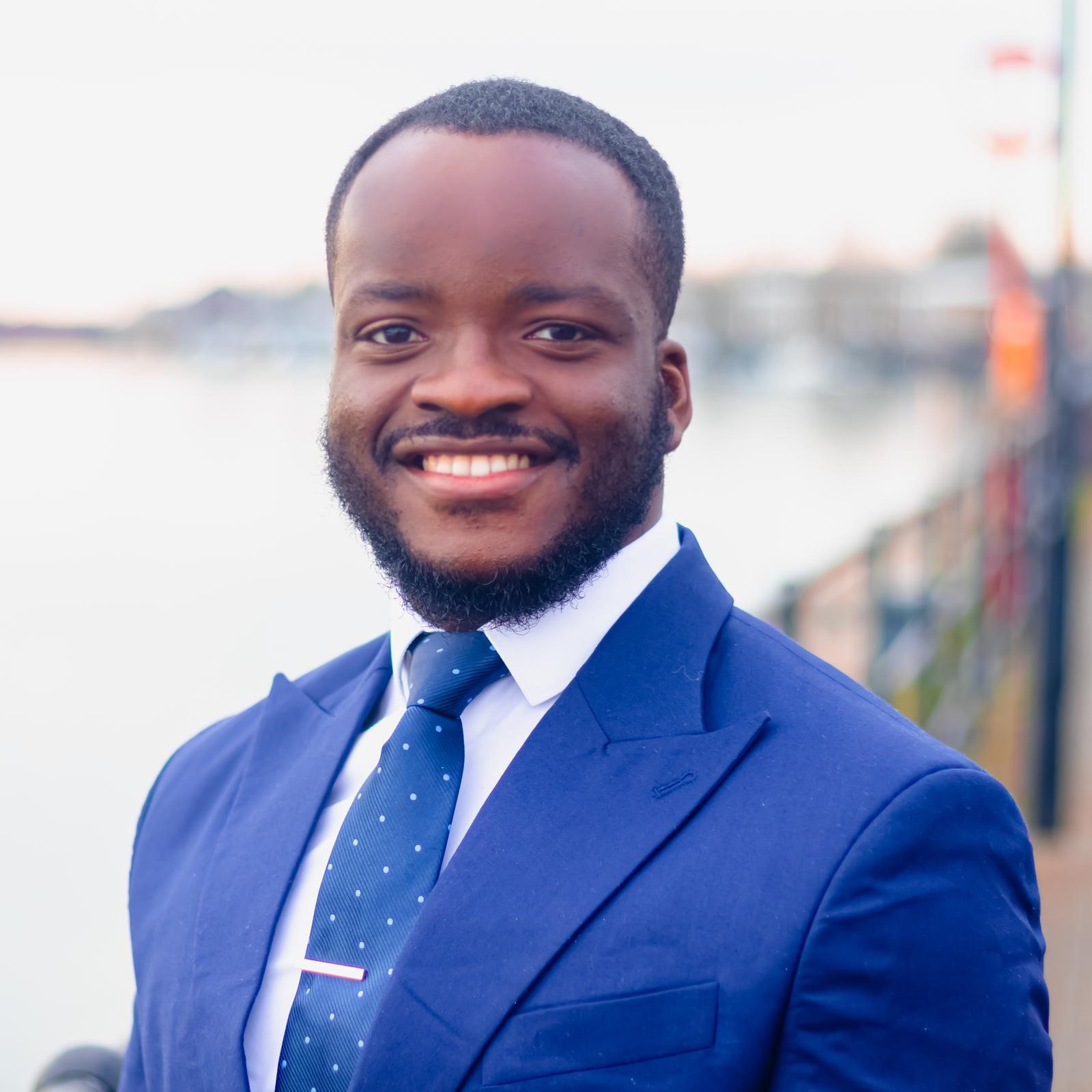 Picture of young male graduate