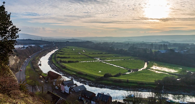 an image of a floodplain