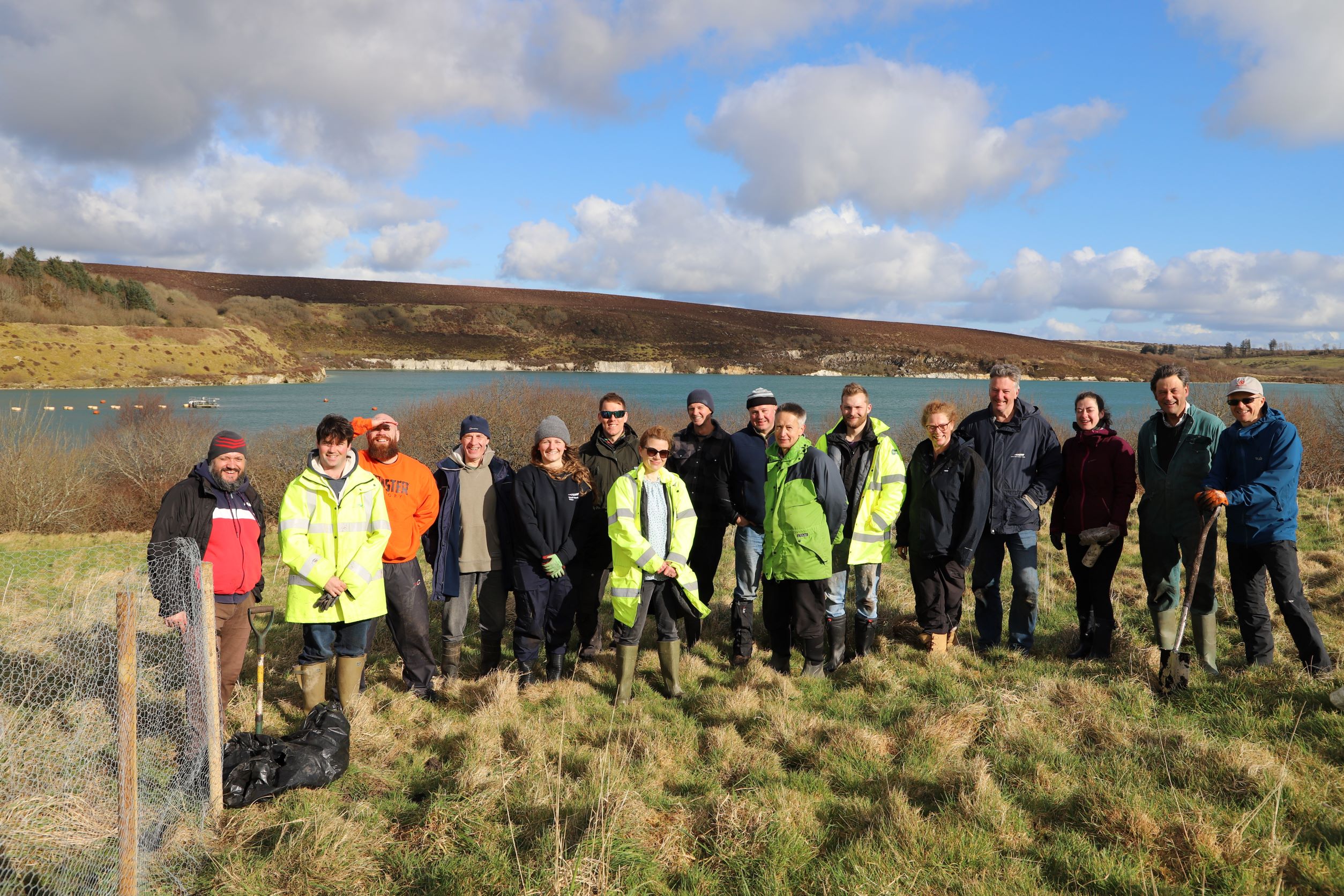 image of the volunteers
