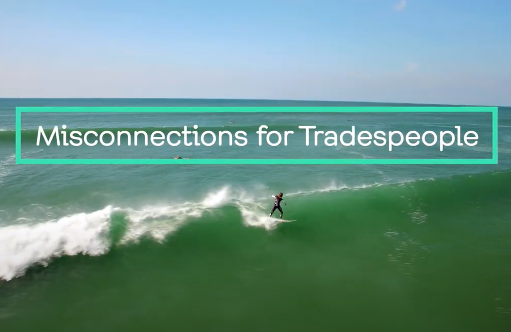 Misconnections for tradespeople video still